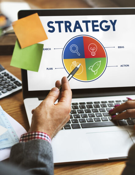 Business Startup Entrepreneur Strategy Target Concept